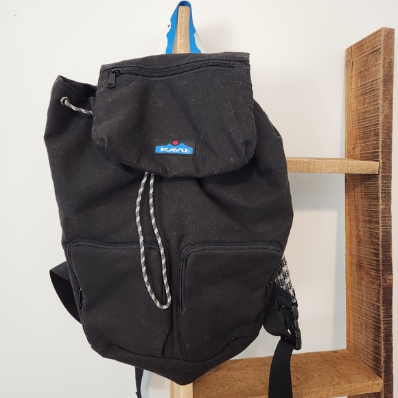 Kavu Bags Kavu Rucksack Backpack Black Poshmark